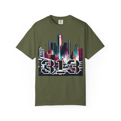 Detroit 313 Hyper Color T-shirt