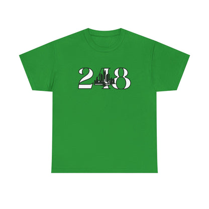 248 Skyline Tee - Unisex Heavy Cotton Shirt