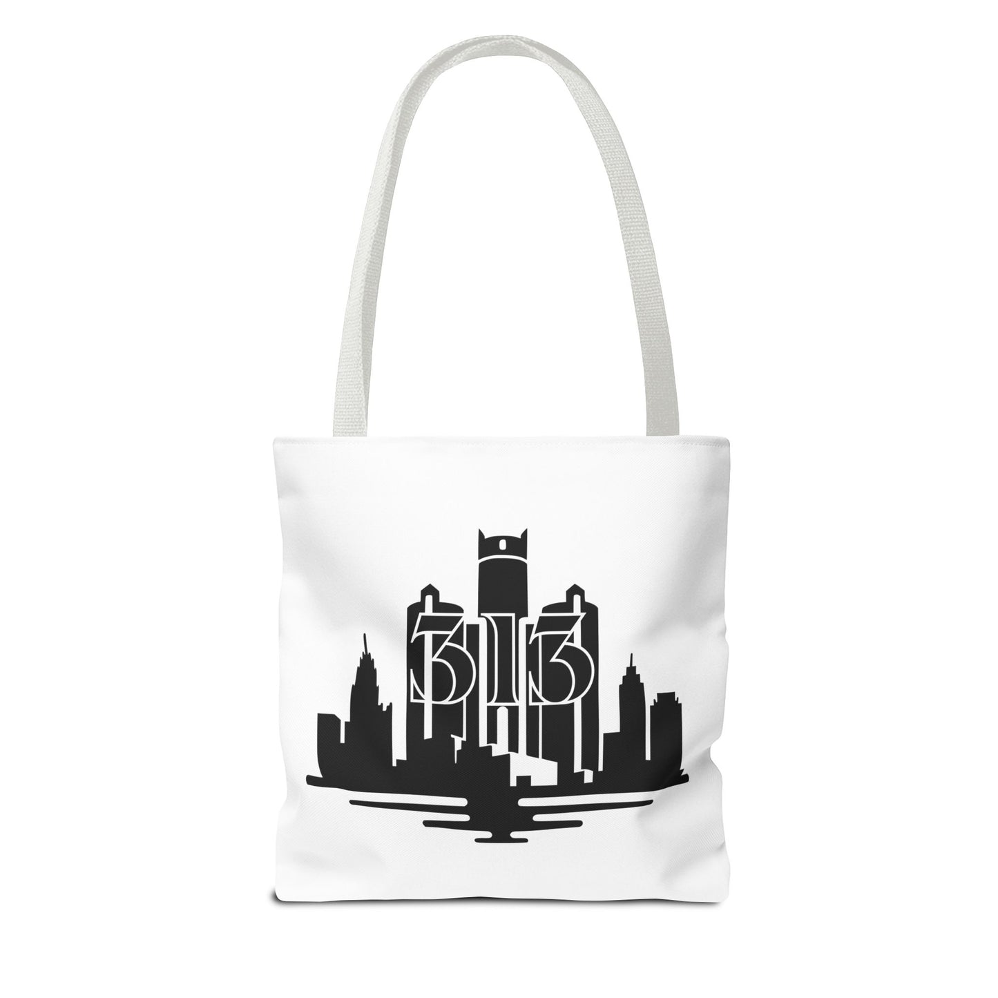Detroit Skyline 313 - Tote