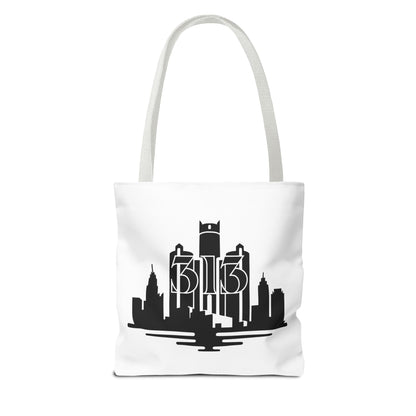Detroit Skyline 313 - Tote