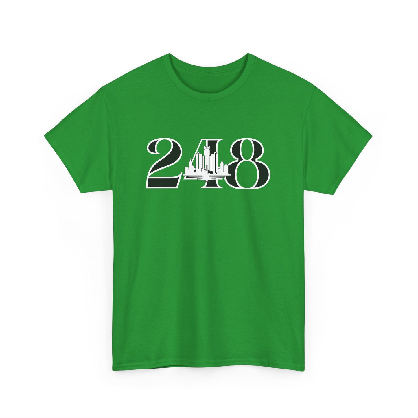 248 Skyline  (White Print)  Unisex Tee
