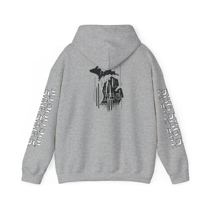 586 Skyline w Mi. Art Hoodie Sweatshirt