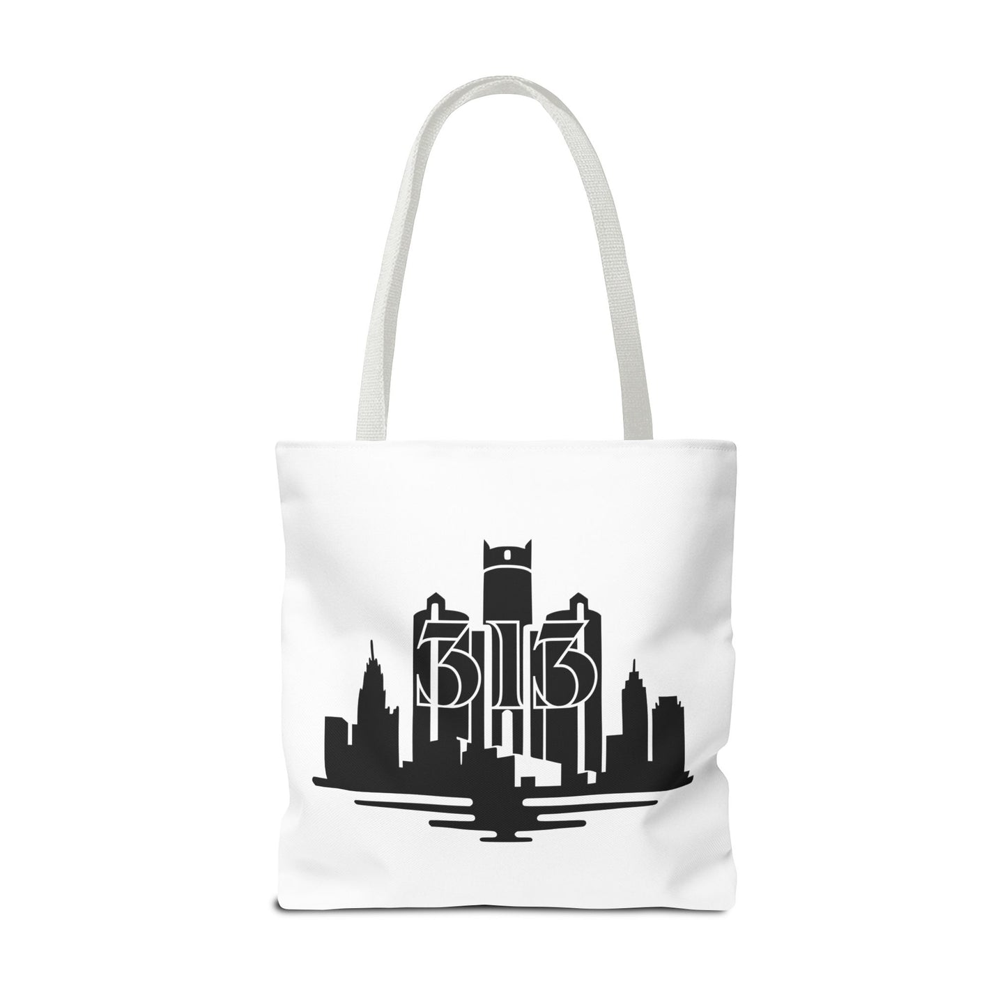 Detroit Skyline 313 - Tote
