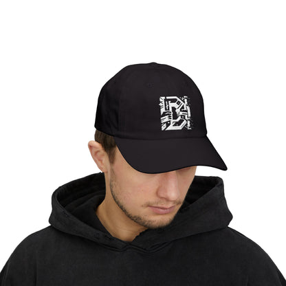 D-Hard 313  (White Print) Classic Dad Cap