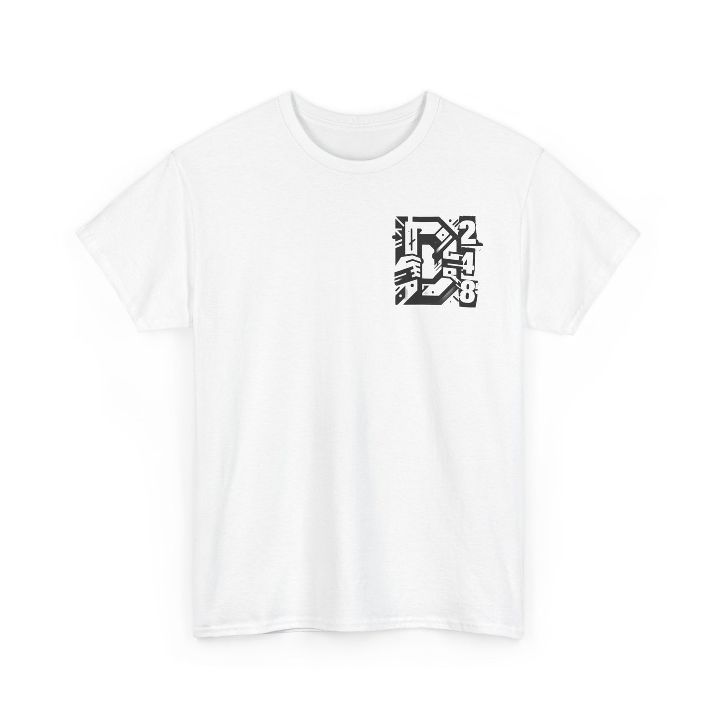 248 D-Hard & quote Hustle in my veins Detroit in my heart Graphic Tee -
