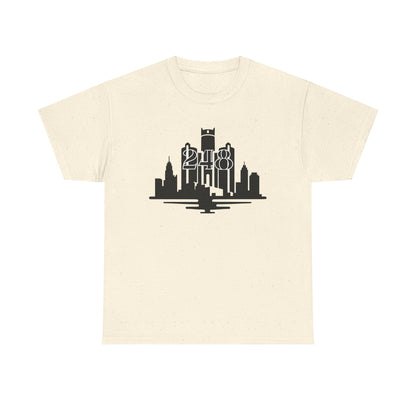 Detroit Skyline 248  Tee