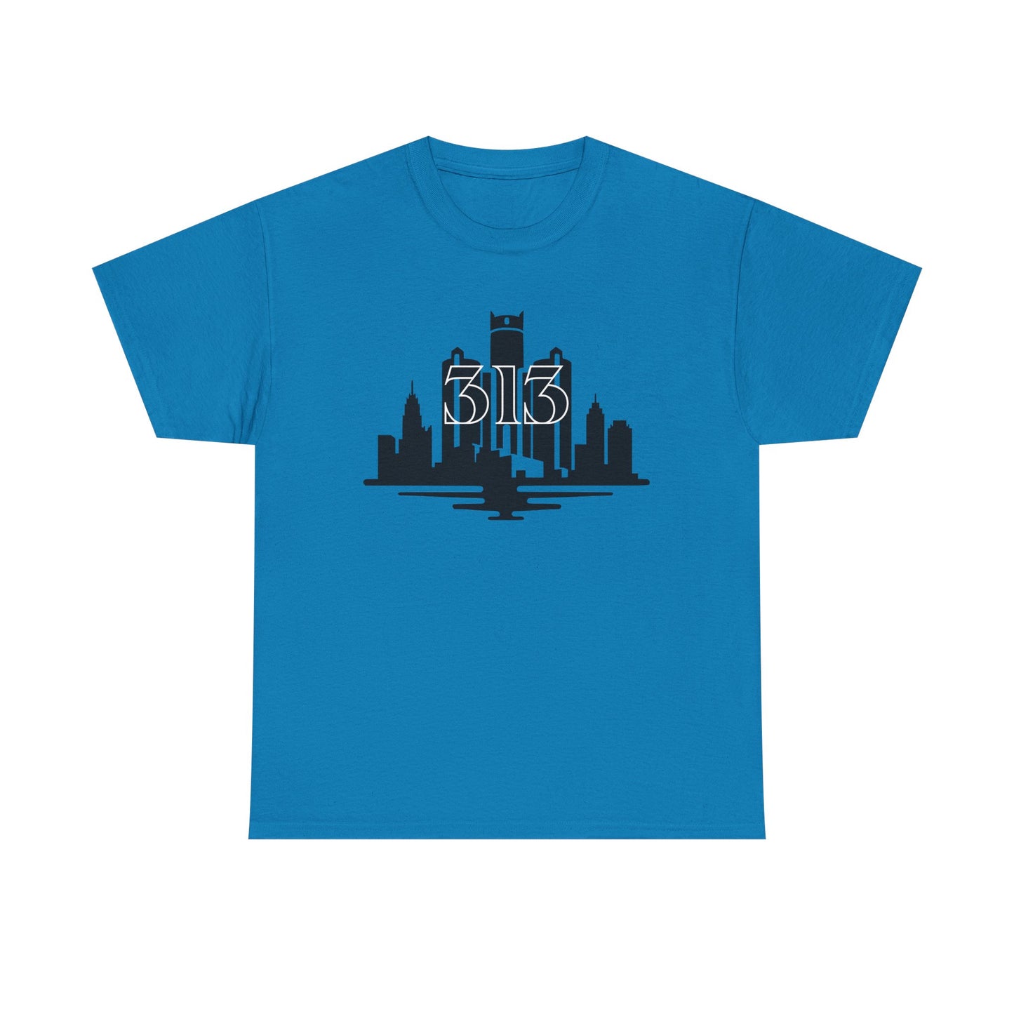 Detroit  Skyline 313 T-Shirt