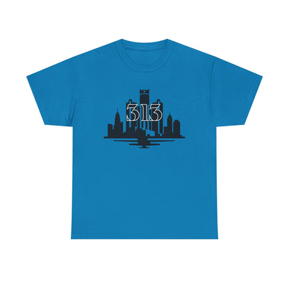 Detroit  Skyline 313 T-Shirt