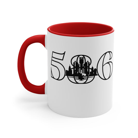 586  Skyline  - Colorful Accent 11oz Mug