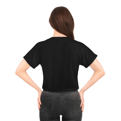 CCW Logo (White Print) Crop Tee
