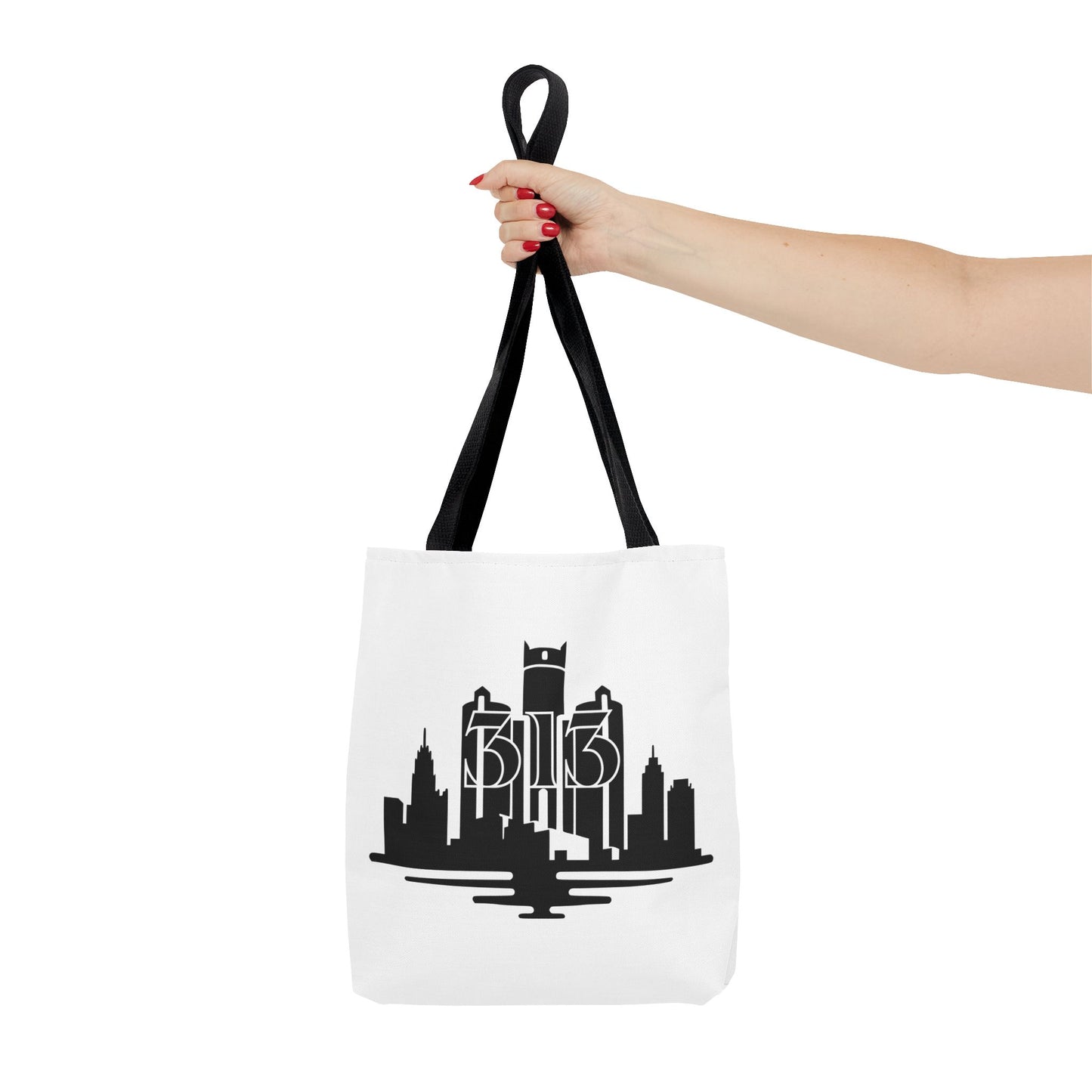Detroit Skyline 313 - Tote