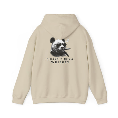 Cigars Cinema Hoodie, Cozy Unisex Sweatshirt for Film Lovers, Gift for Whiskey Enthusiasts, Perfect for Movie Nights, Holiday Apparel