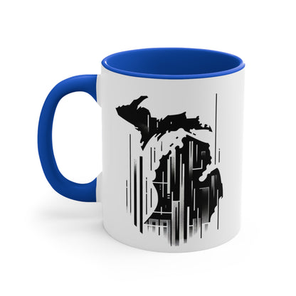 Mi-Mug  Colorful Accent Mug - 11oz Coffee Cup for Nature Lovers