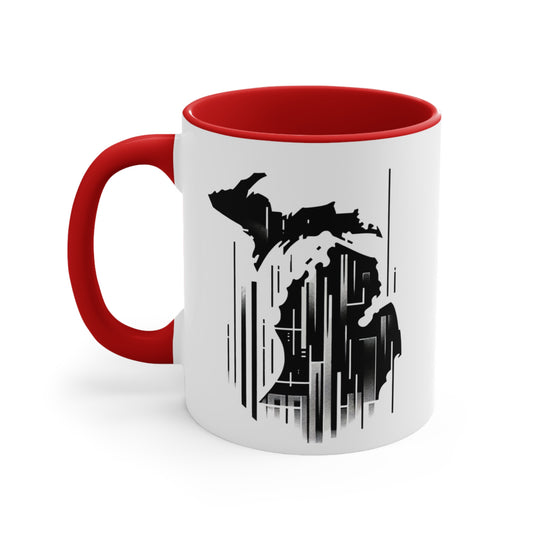 Mi-Mug  Colorful Accent Mug - 11oz Coffee Cup for Nature Lovers