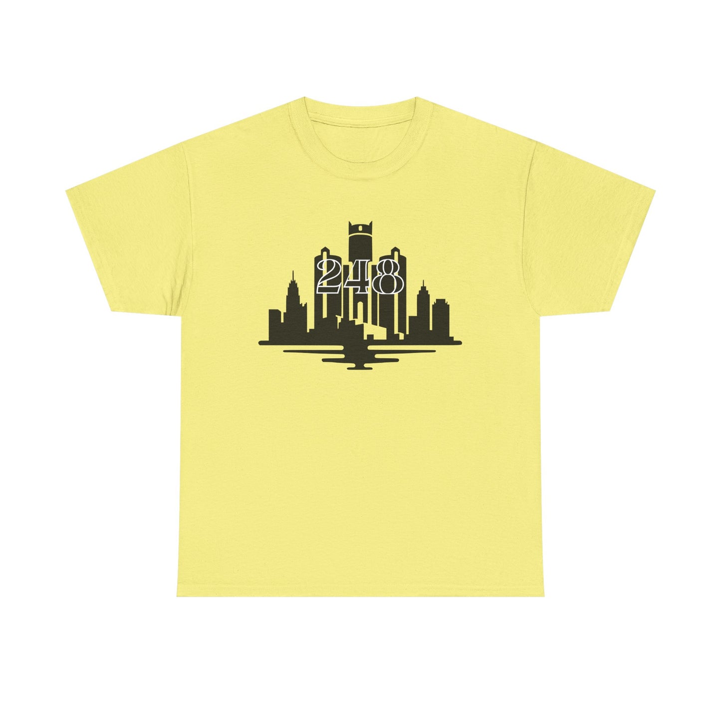 Detroit Skyline 248  Tee