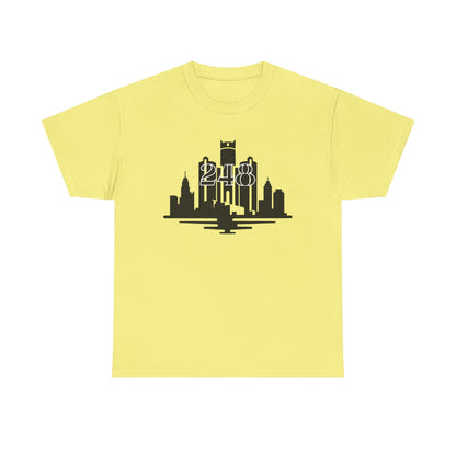 Detroit Skyline 248  Tee