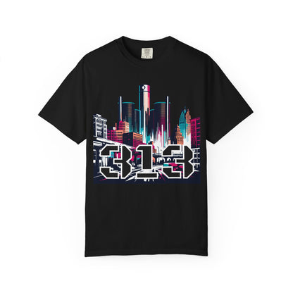 Detroit 313 Hyper Color T-shirt