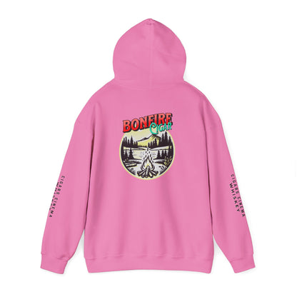Cigars & Whiskey Bonfire Hoodie - Unisex Heavy Blend Sweatshirt