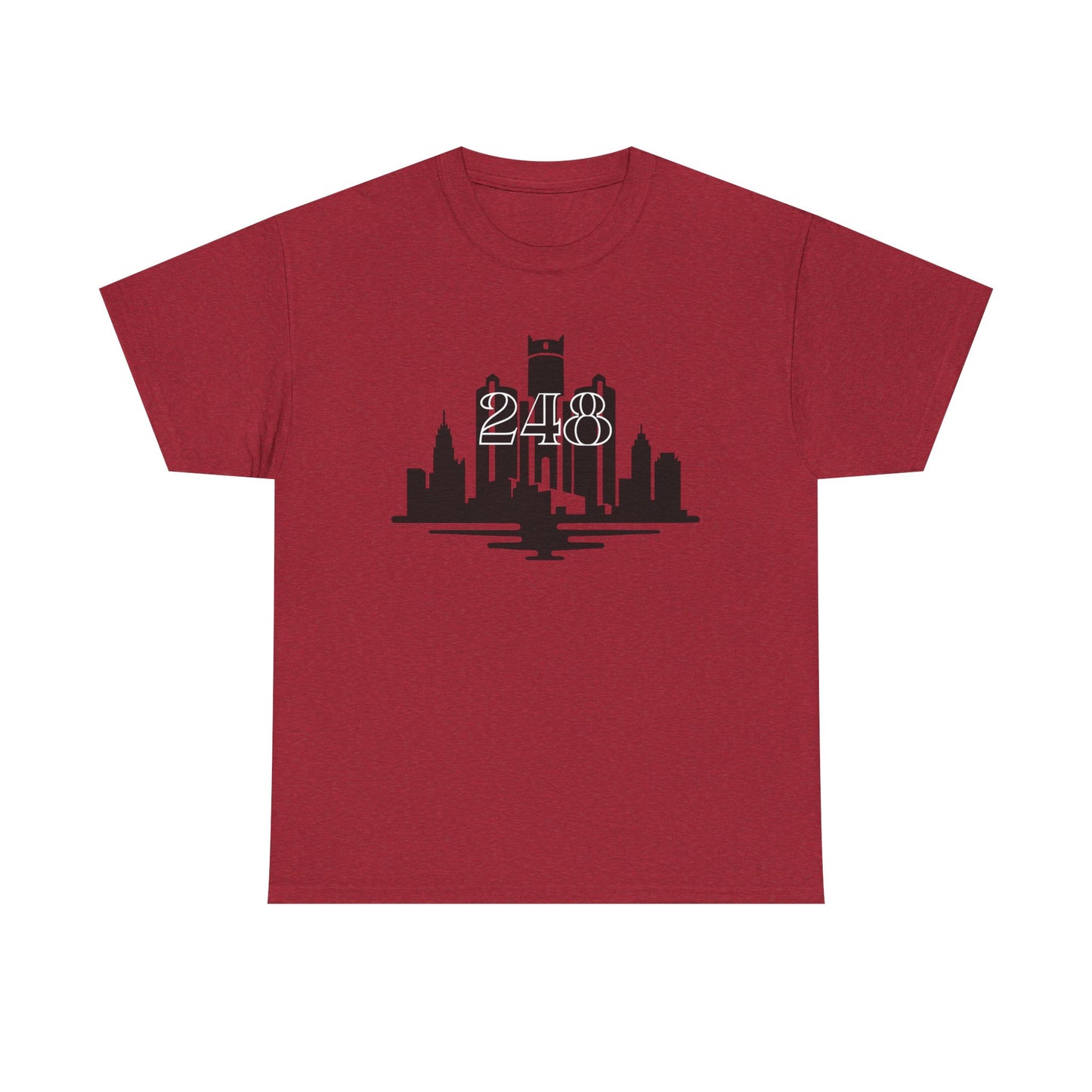 Detroit Skyline 248  Tee