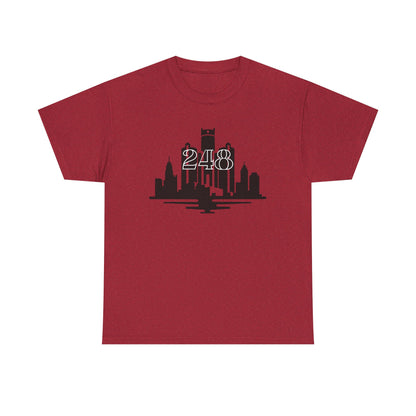 Detroit Skyline 248  Tee