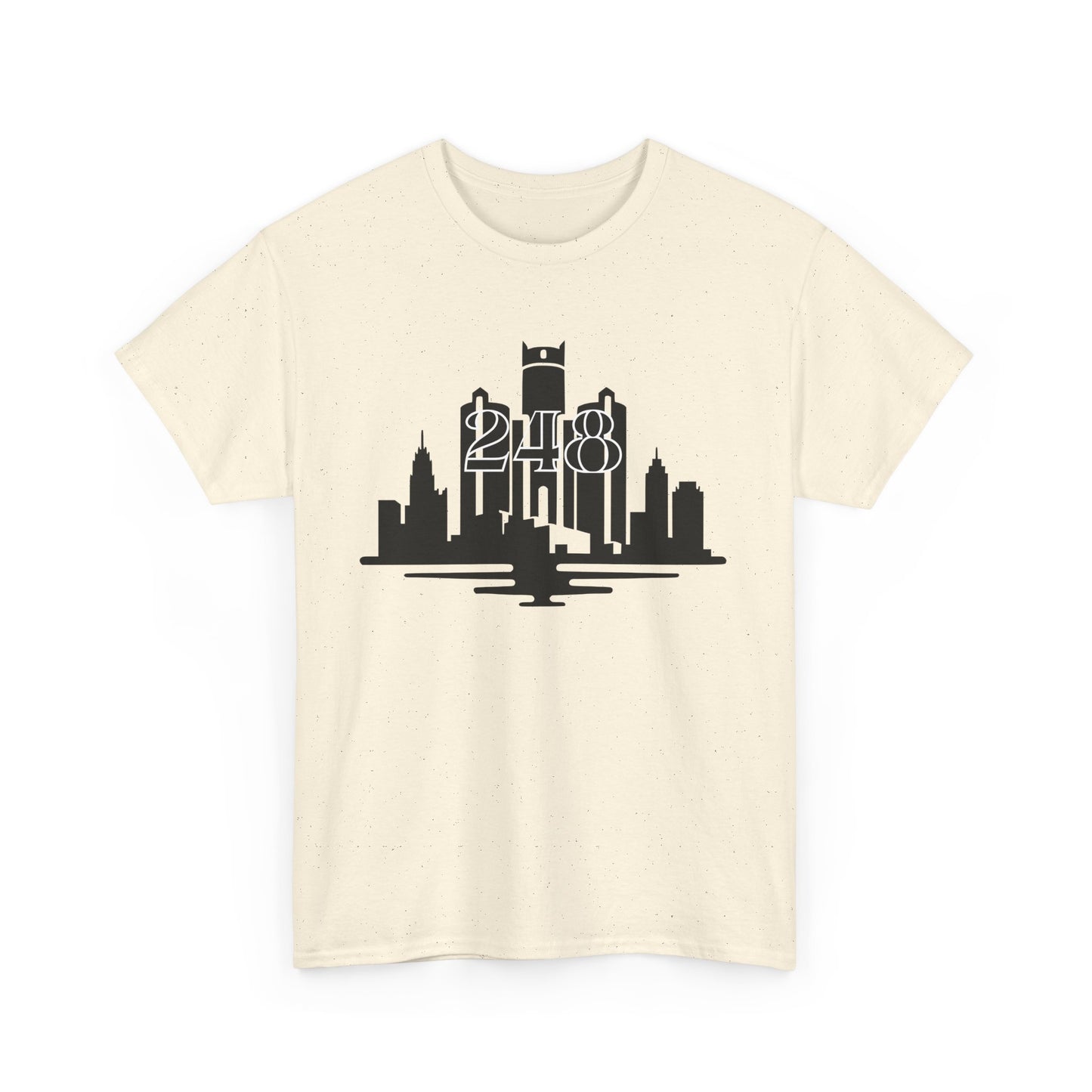 Detroit Skyline 248  Tee