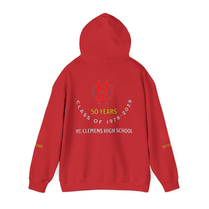 50th Reunion Hoodie — Mt. Clemens High School Class of 1978–2028