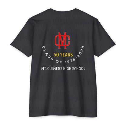 Anniversary T-Shirt — Mt. Clemens High School 50 Years Reunion Tee
