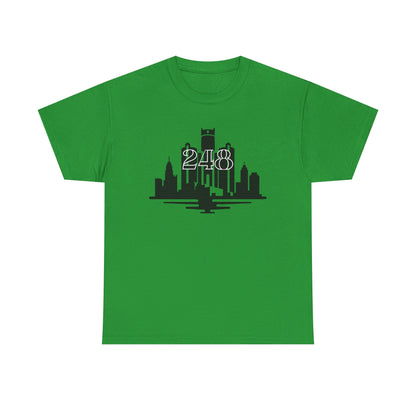 Detroit Skyline 248  Tee