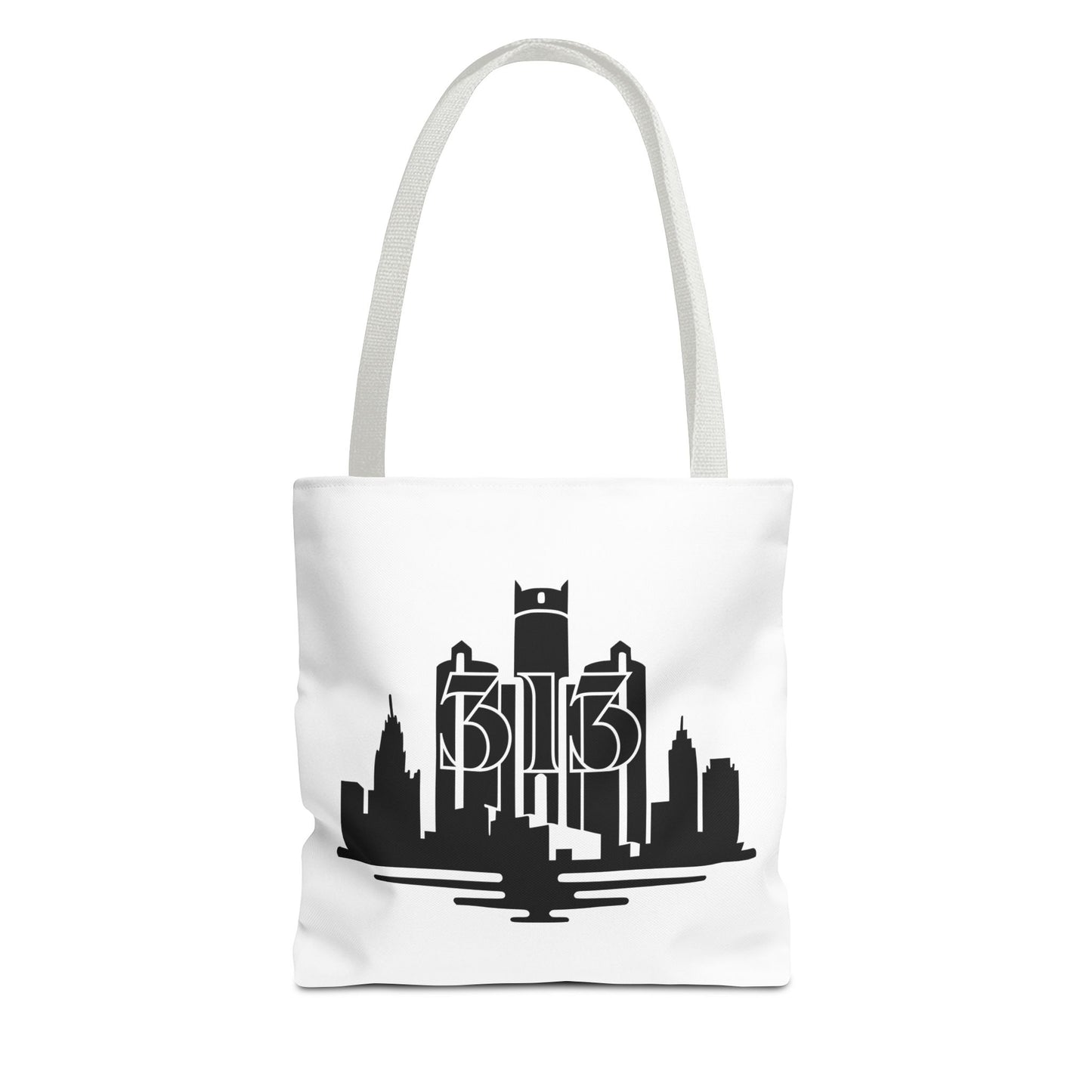 Detroit Skyline 313 - Tote
