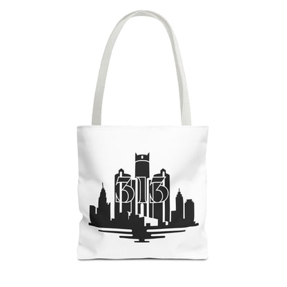 Detroit Skyline 313 - Tote