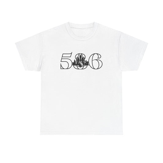 586 Skyline Tee - Unisex Heavy Cotton Shirt