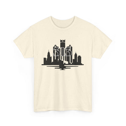 Detroit  Skyline 313 T-Shirt
