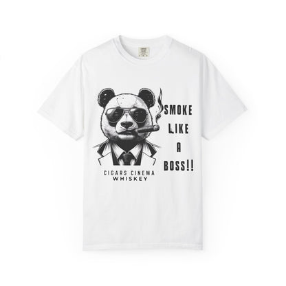 Clyde smoke Like a boss Unisex Garment-Dyed Tee