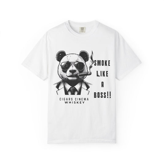 Clyde smoke Like a boss Unisex Garment-Dyed Tee