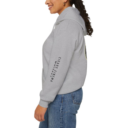 Cigars & Whiskey Bonfire Hoodie - Unisex Heavy Blend Sweatshirt