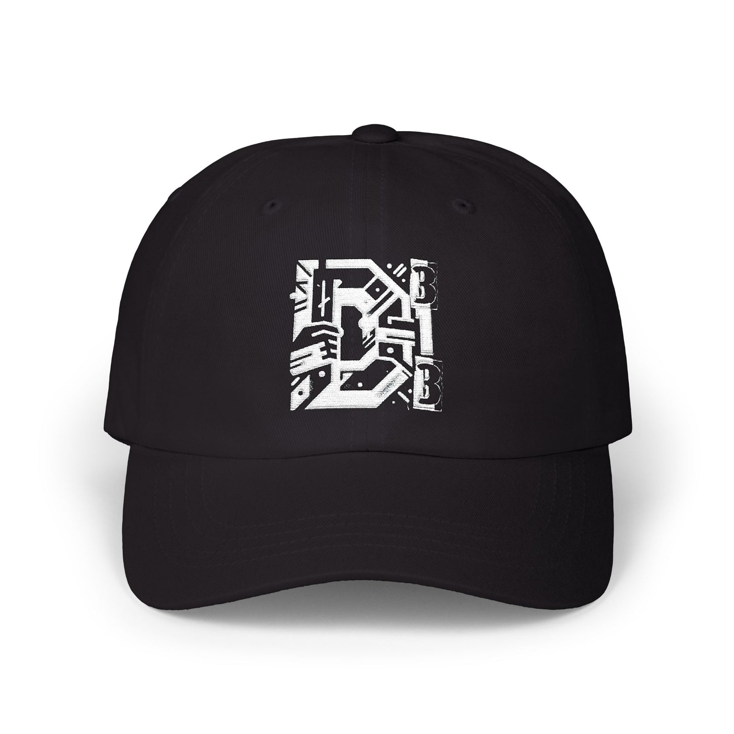D-Hard 313  (White Print) Classic Dad Cap