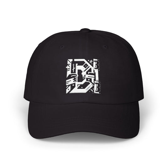 D-Hard 313  (White Print) Classic Dad Cap