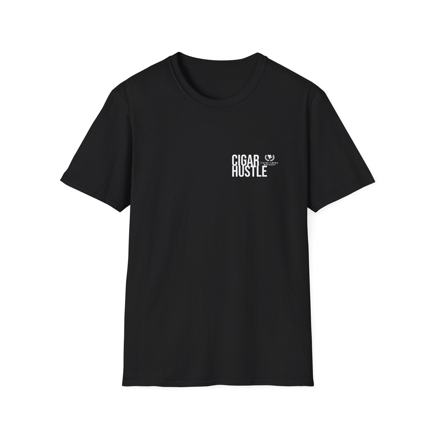 Cigar Hustle Graphic T-Shirt — 'Cigar Hustle' Logo Tee