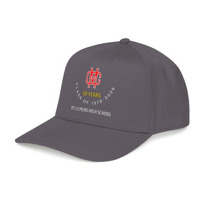 50 Years Anniversary Mid-Profile Baseball Cap — Retro MC Logo Snapback