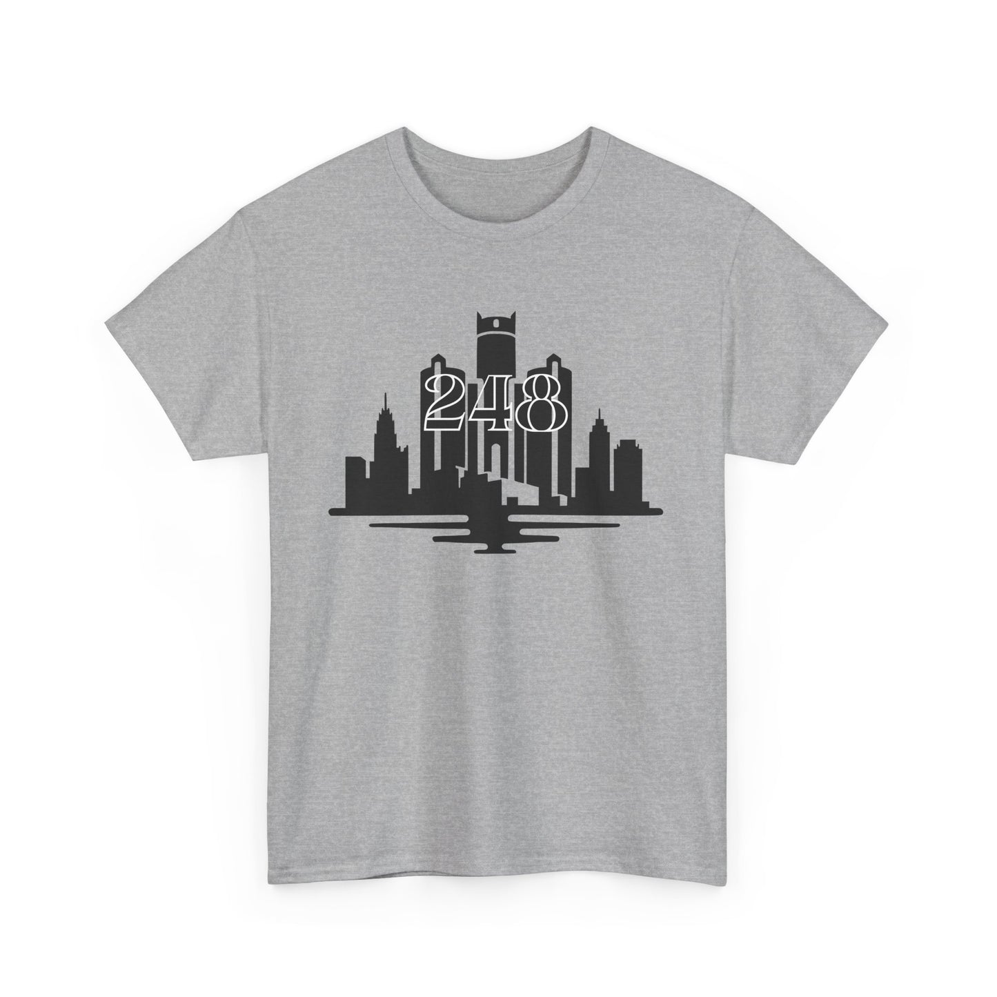 Detroit Skyline 248  Tee