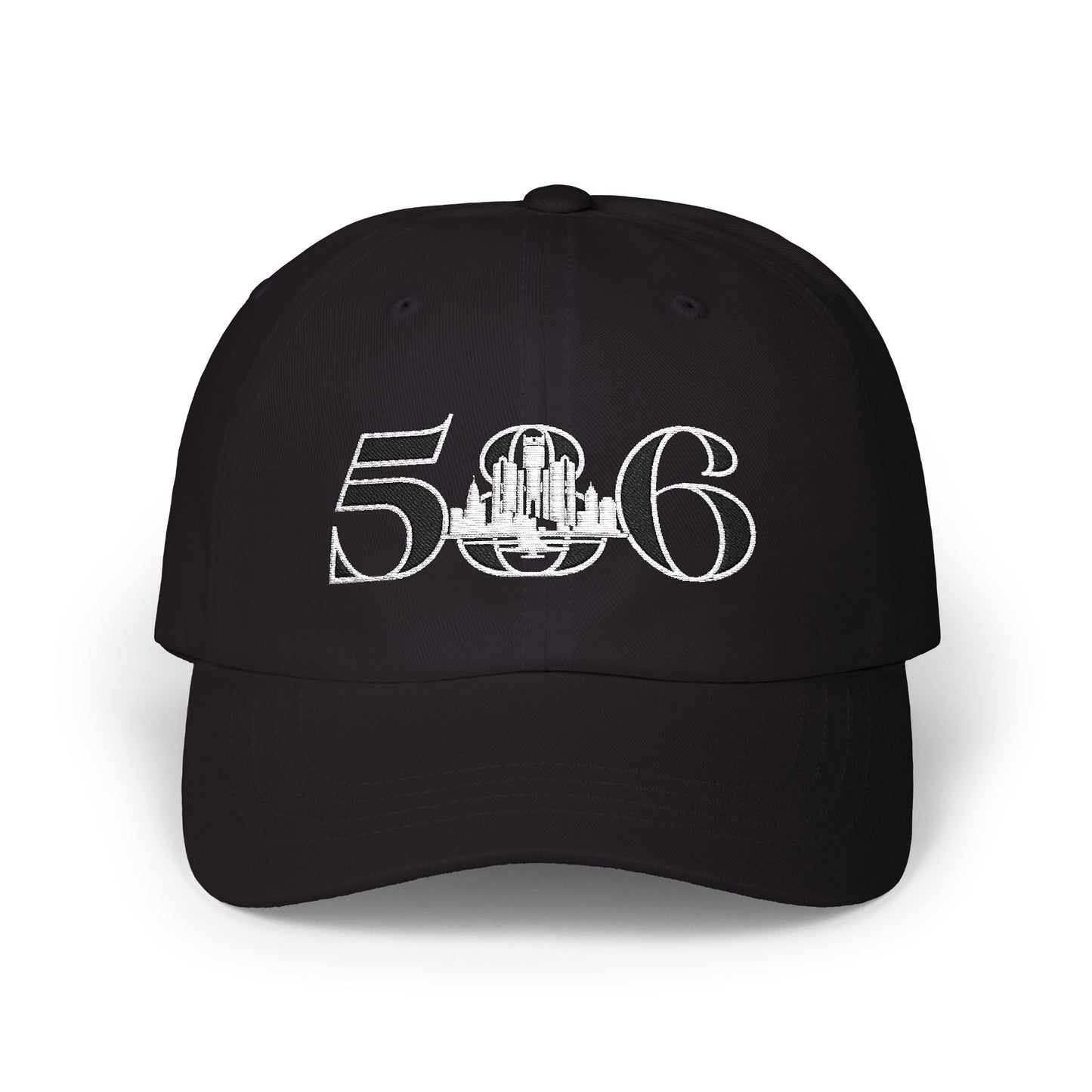 586 Skyline (White Print) Classic Dad Cap