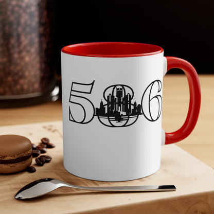 586  Skyline  - Colorful Accent 11oz Mug