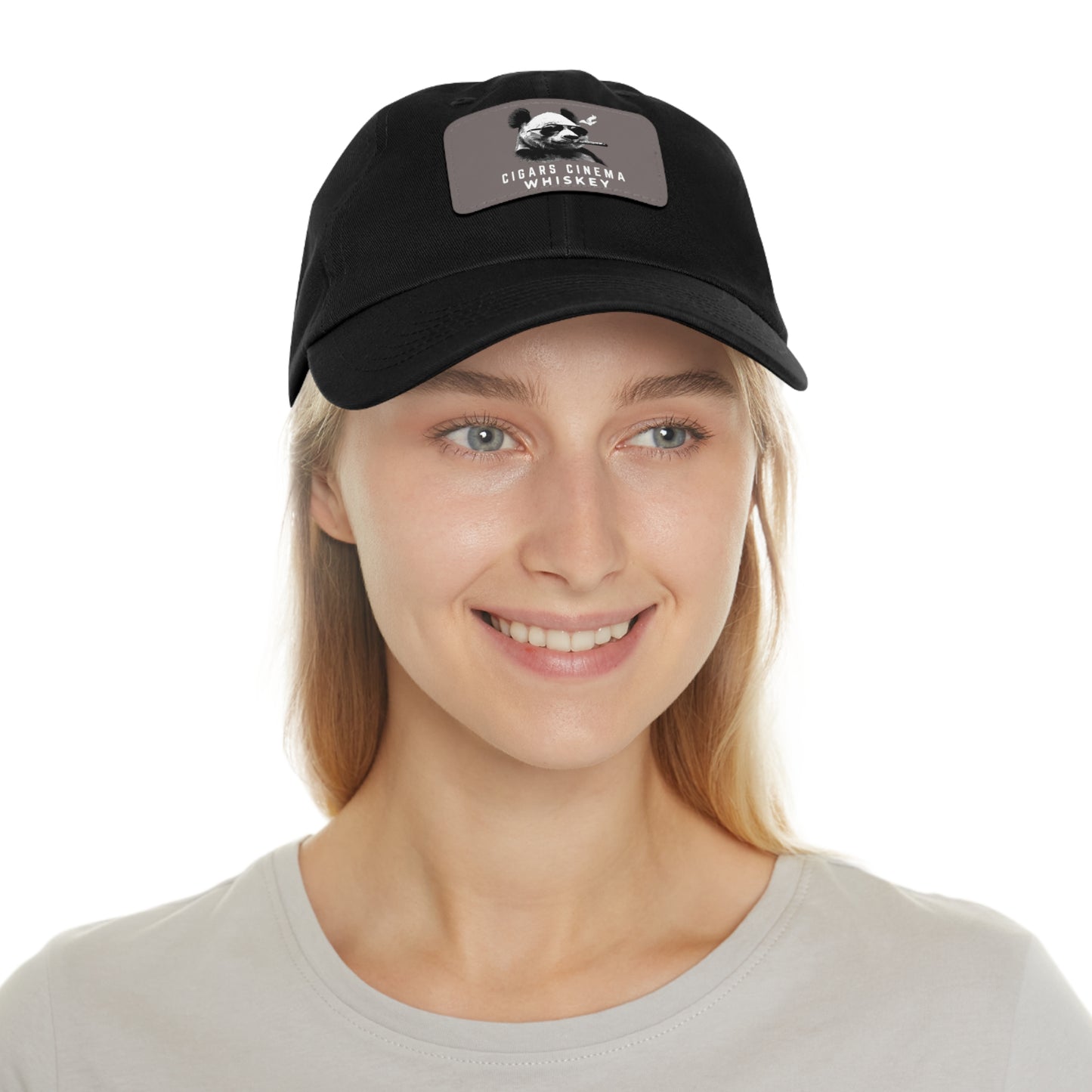 Clyde Leather Patch (Rectangle) Dad Hat