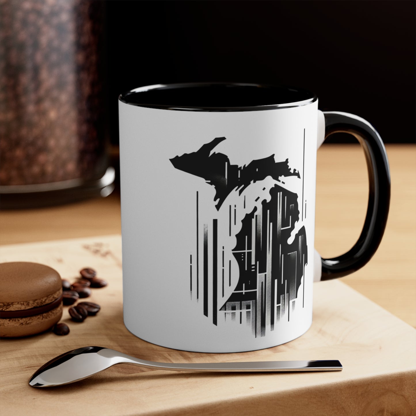 Mi-Mug  Colorful Accent Mug - 11oz Coffee Cup for Nature Lovers