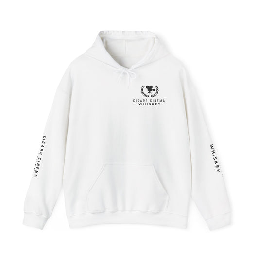 Cigars & Whiskey Bonfire Hoodie - Unisex Heavy Blend Sweatshirt