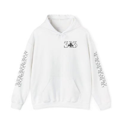 313 Skyline w Mi. Art Hoodie Sweatshirt Ver