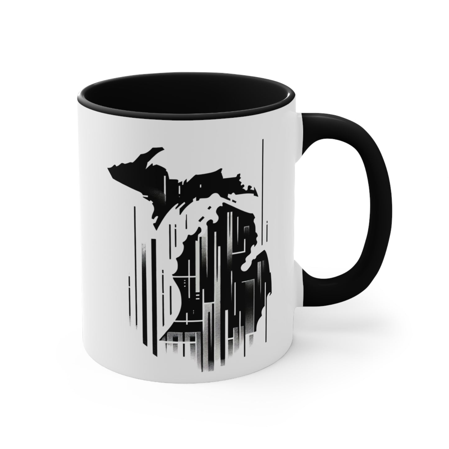 Mi-Mug  Colorful Accent Mug - 11oz Coffee Cup for Nature Lovers