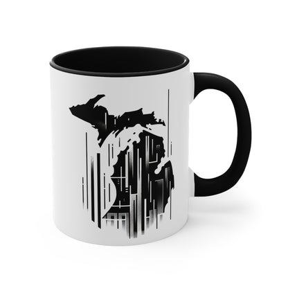 Mi-Mug  Colorful Accent Mug - 11oz Coffee Cup for Nature Lovers