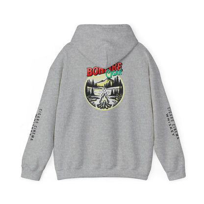 Cigars & Whiskey Bonfire Hoodie - Unisex Heavy Blend Sweatshirt