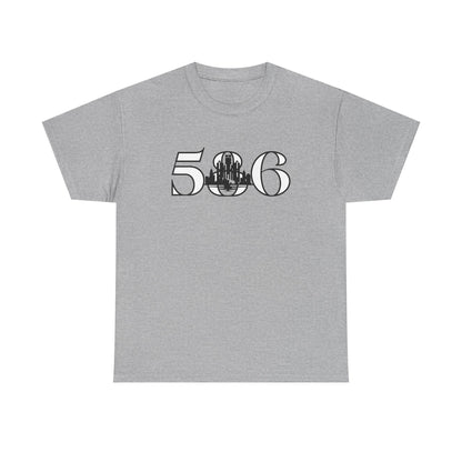 586 Skyline Tee - Unisex Heavy Cotton Shirt